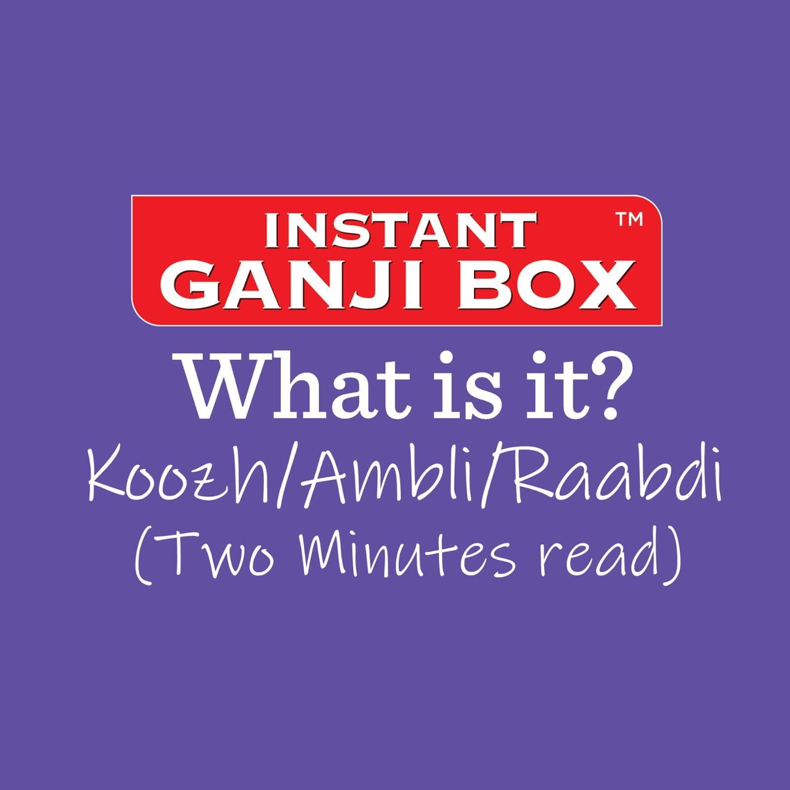 GANJI Box - Benign Traditional Food 